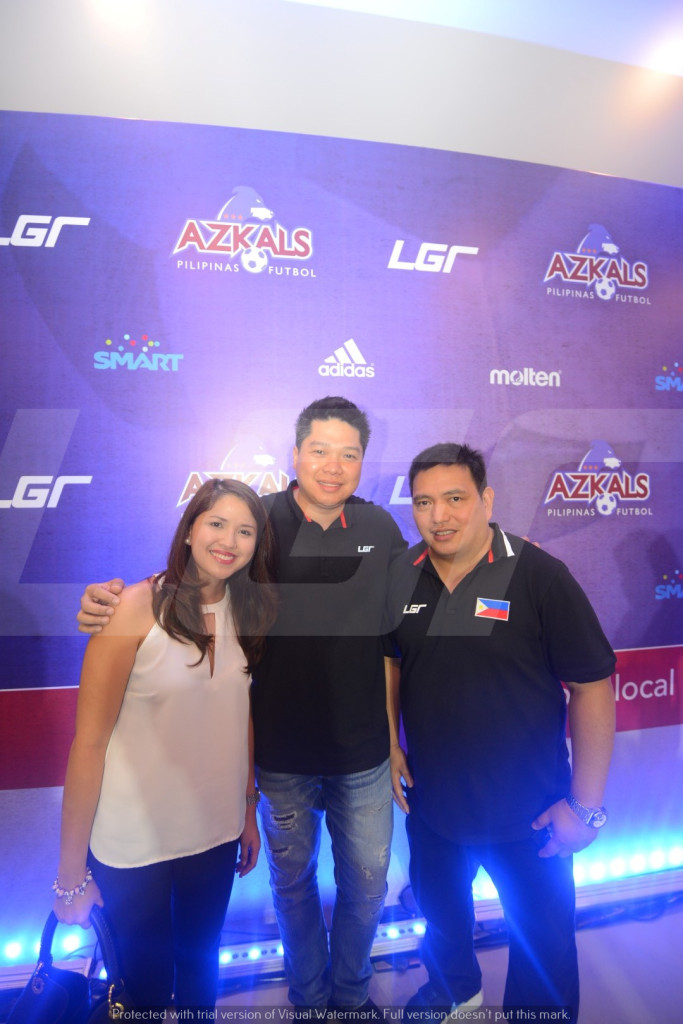 Azkals 2015 Kit Launch | LGR | Rhayan and Eunice Cruz & Dan Palami